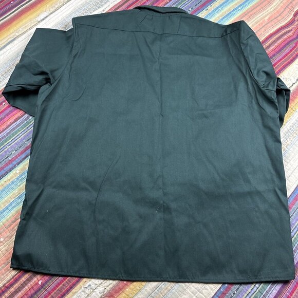 Vtg 90s NOS Dickies Mens Original Fit Long Sleeve Twill Work Shirt Made In USA - Picture 7 of 7